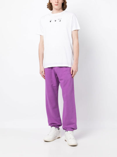 OFF WHITE DIAG TAB SLIM SWEATPANT ORCHID ORCHID