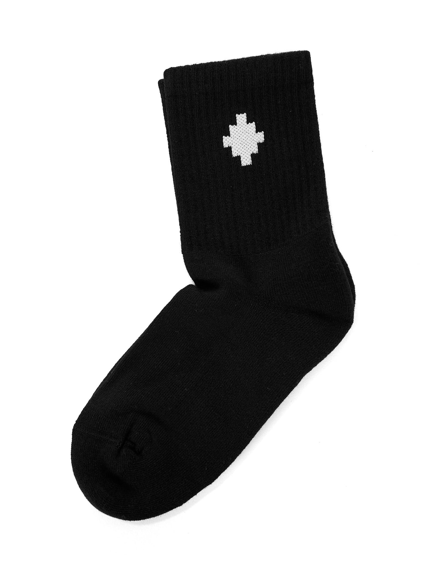 Black Cross Logo Socks