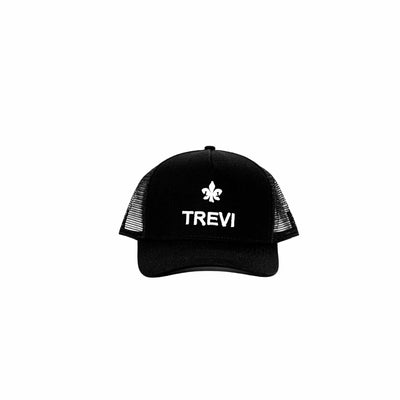 TREVI TRUCKER CAP - BLACK