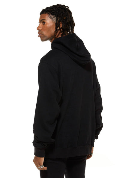 GRAPHIC HOODIE WITH MAN FACE PATCH